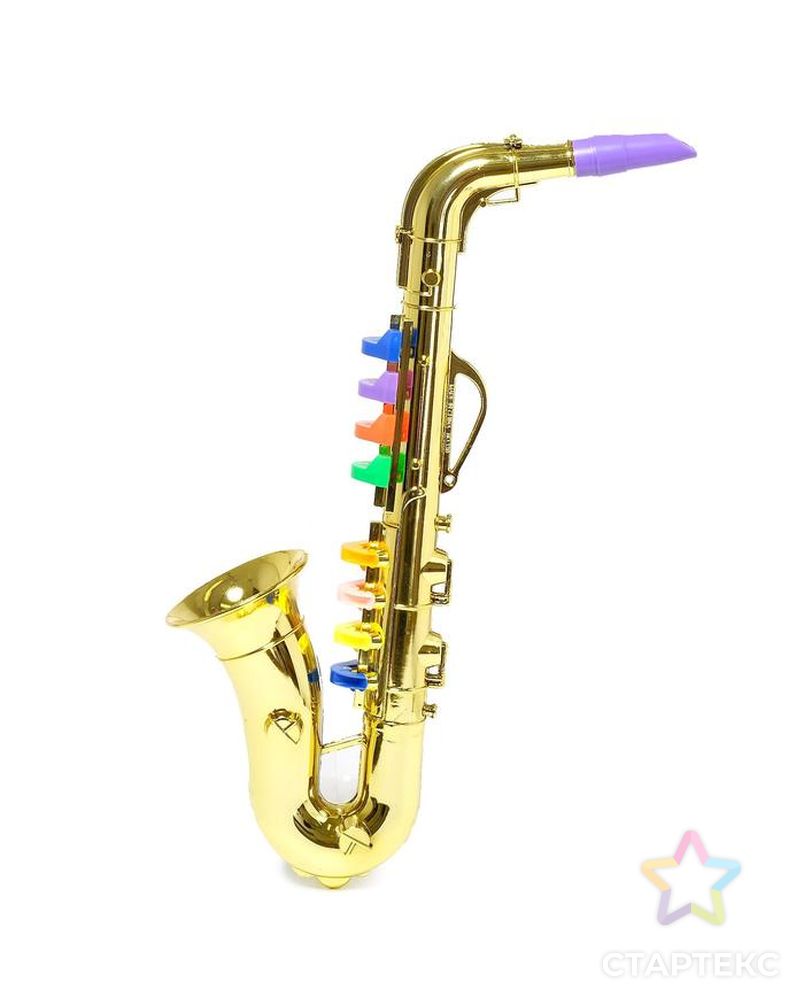 Игрушка музыкальная "Саксофон", цвета МИКС арт. СМЛ-134536-1-СМЛ0005246346 2