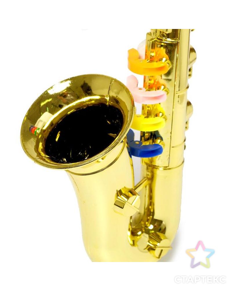 Игрушка музыкальная "Саксофон", цвета МИКС арт. СМЛ-134536-1-СМЛ0005246346 3