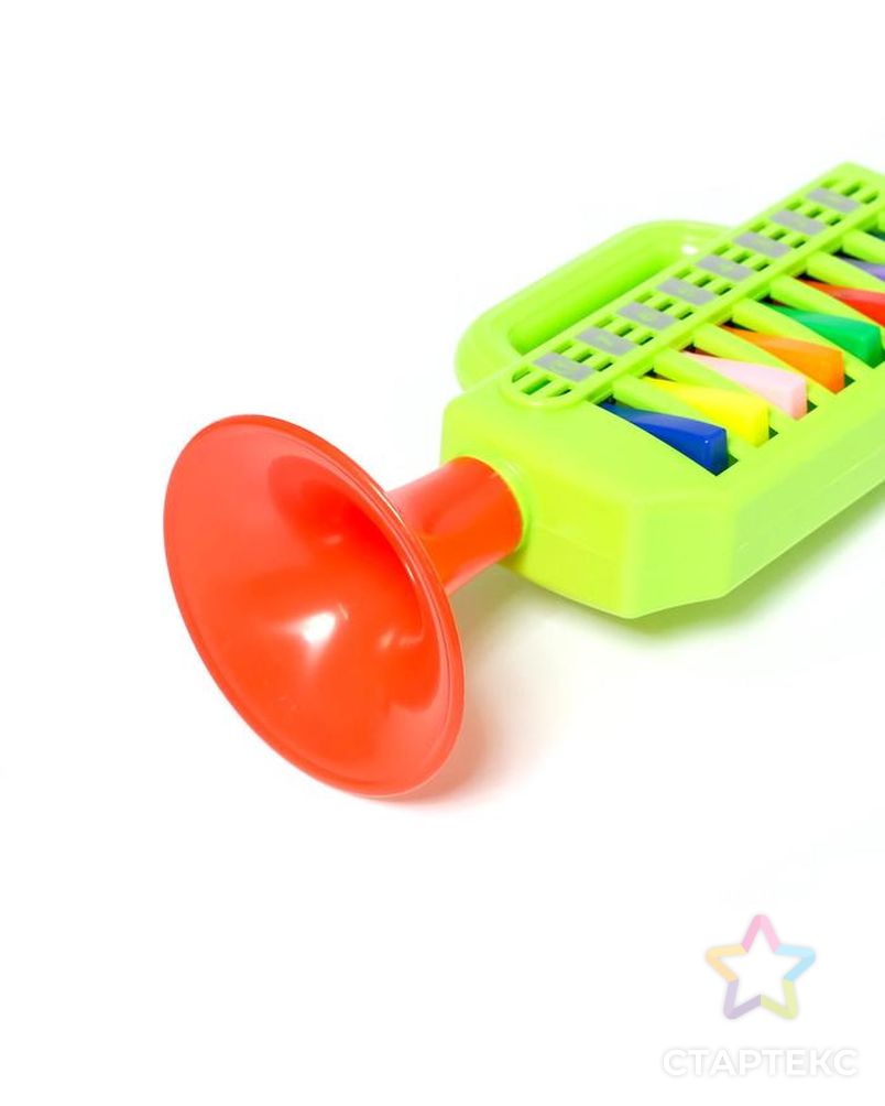 Игрушка музыкальная "Труба с клавишами", цвета МИКС арт. СМЛ-134537-1-СМЛ0005246347 3