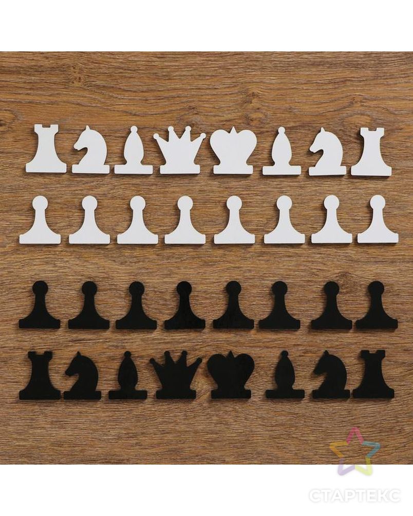 Набор магнитных фигур для демонстрационных шахмат арт. СМЛ-93718-1-СМЛ0005251915 1
