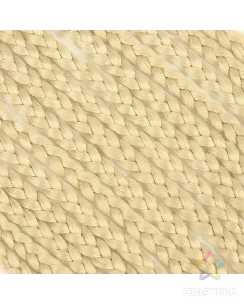 Афрокосы, 60 см, 15 прядей (CE), цвет блонд арт. СМЛ-140303-1-СМЛ0005267882 2