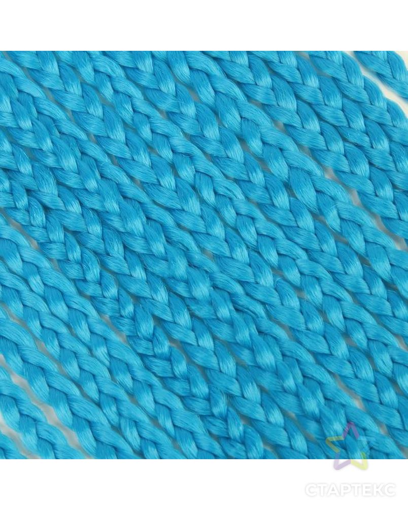 Афрокосы, 60 см, 15 прядей (CE), цвет синий арт. СМЛ-140311-1-СМЛ0005267890 2