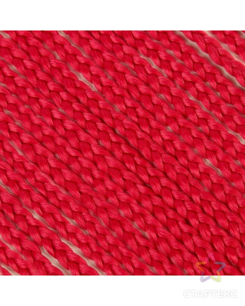Афрокосы, 60 см, 15 прядей (CE), цвет розовый арт. СМЛ-140313-1-СМЛ0005267892