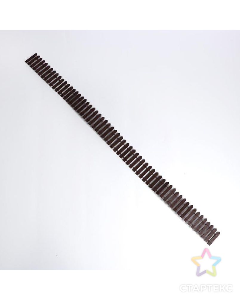 Миниатюра кукольная «Забор», размер 90×5.5 см, цвет коричневый арт. СМЛ-123633-1-СМЛ0005271803 3