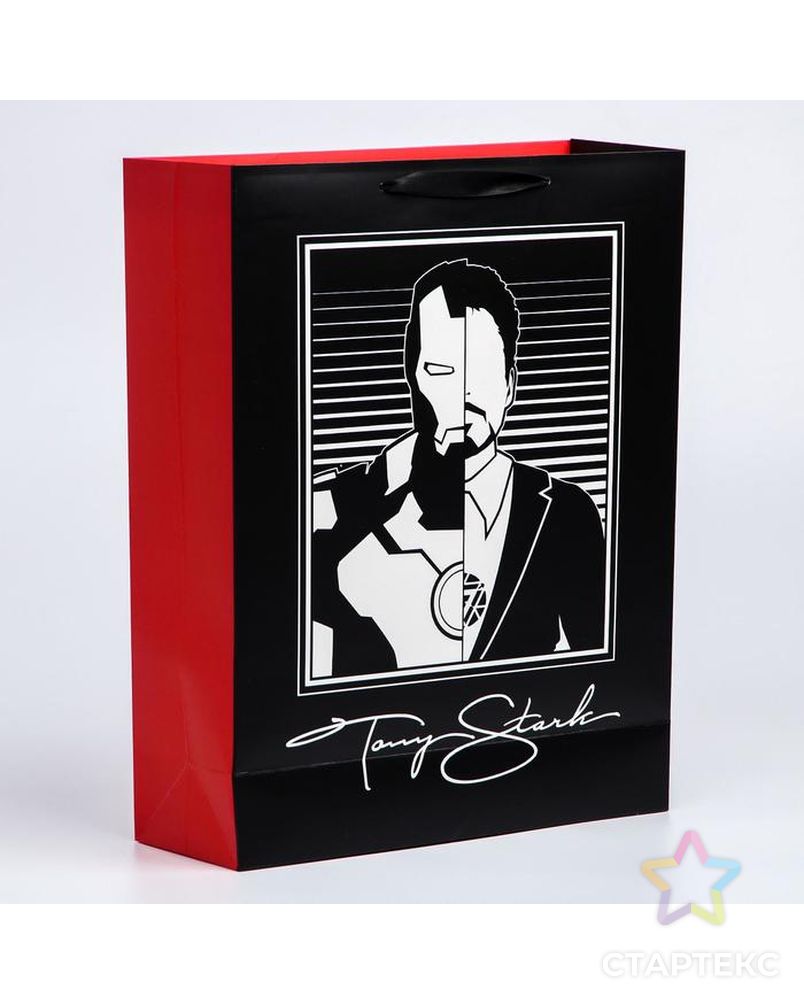 Пакет ламинат вертикальный "Tony Stark", 31х40х11 см, Marvel арт. СМЛ-148854-1-СМЛ0005271830 2