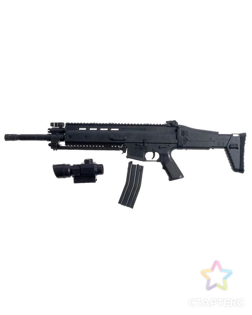 Автомат FN SCAR, 66 см, с лазером арт. СМЛ-131340-1-СМЛ0005275539 2