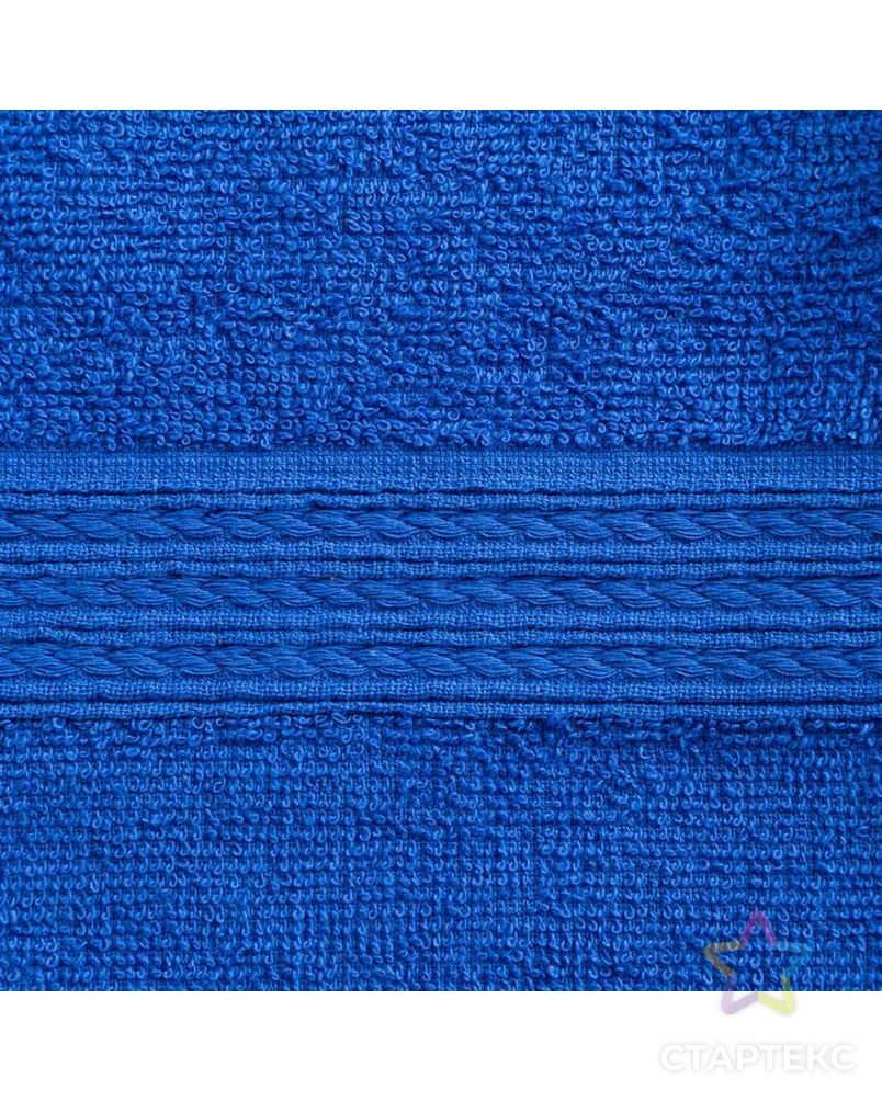 Полотенце махровое "ВЫГОДА" 50х80 см, цв. темно-синий  100% хлопок арт. СМЛ-155374-1-СМЛ0005283625 2