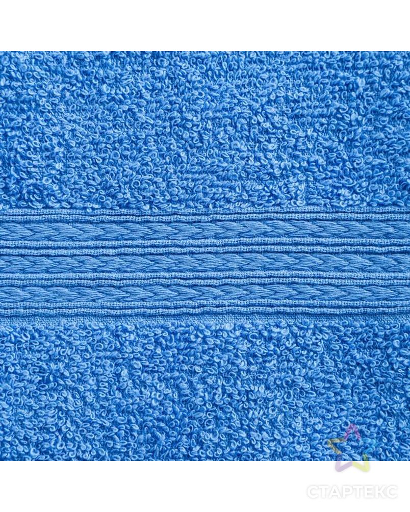Полотенце махровое "ВЫГОДА" 50х80 см, цв. темно-синий  100% хлопок арт. СМЛ-155374-5-СМЛ0005283628 2