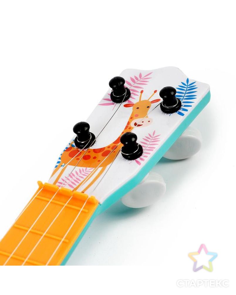 Игрушка музыкальная "Гитара зоопарк", цвета МИКС арт. СМЛ-140610-1-СМЛ0005284114 2