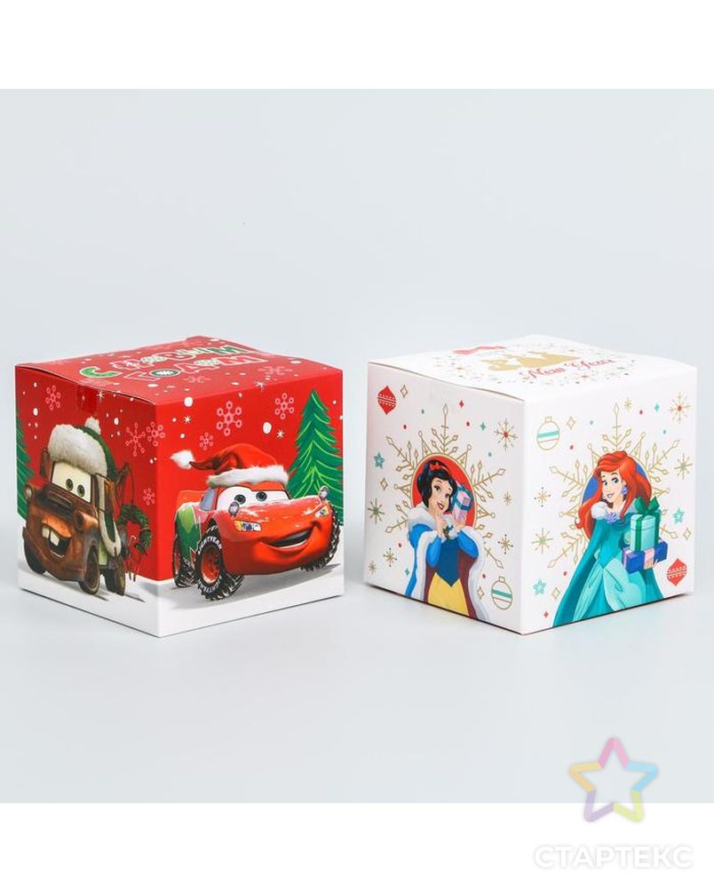 Коробка подарочная складная "С новым годом!", Disney арт. СМЛ-93055-1-СМЛ0005285473 1