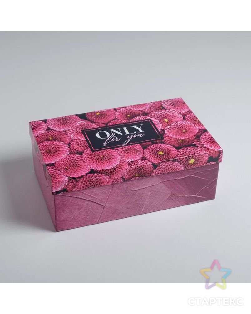 Набор подарочных коробок 6 в 1 «Цветочный», 22.5 × 12.5 × 7.5‒34.5 × 25.5 × 12.5 см арт. СМЛ-118327-1-СМЛ0005292699 3