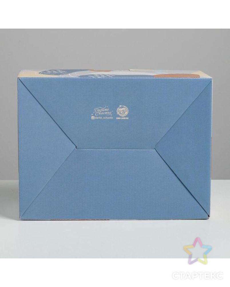 Коробка сборная «Силуэт», 26 × 19 × 10 см арт. СМЛ-117752-1-СМЛ0005294609 4