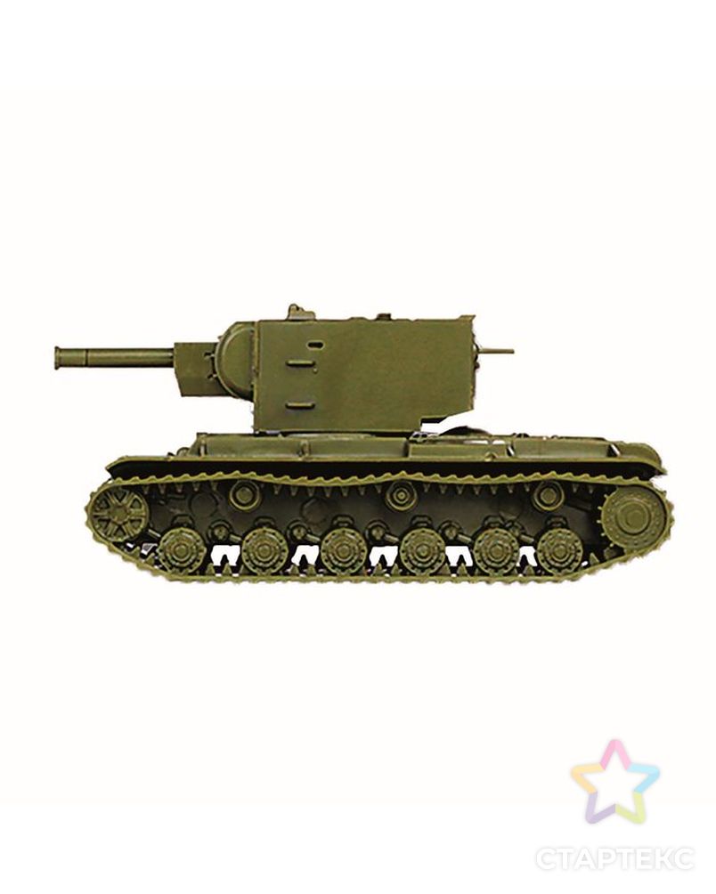 Сборная модель «Советский тяжелый танк КВ-2» арт. СМЛ-64567-1-СМЛ0000530083 3