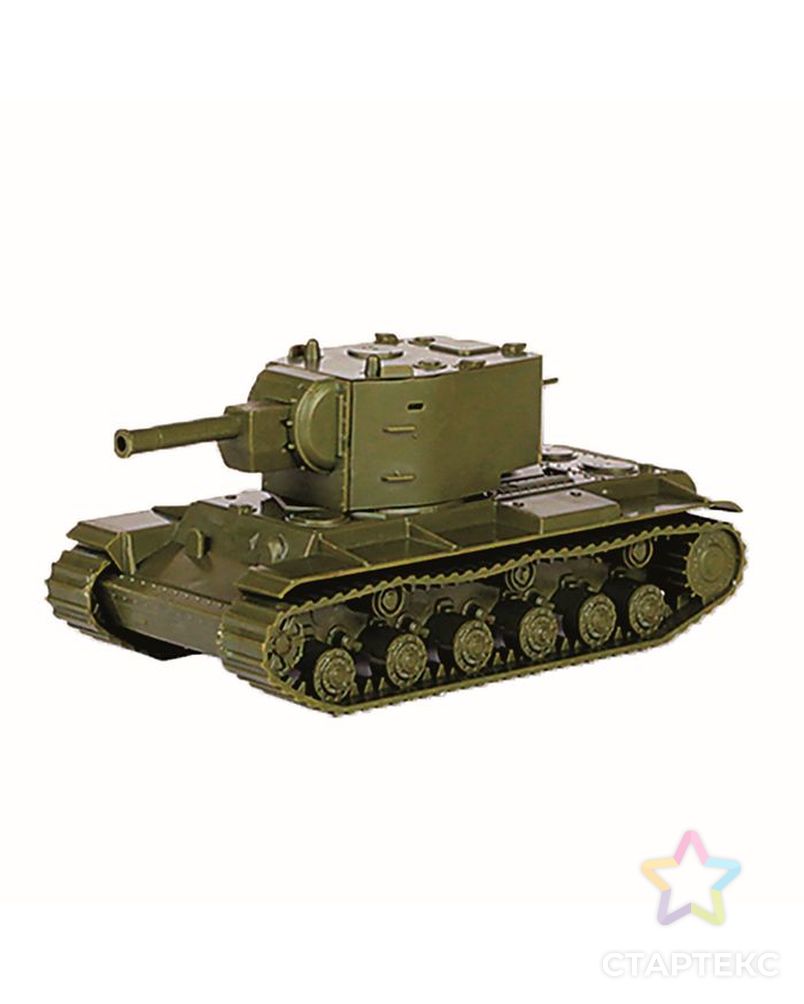 Сборная модель «Советский тяжелый танк КВ-2» арт. СМЛ-64567-1-СМЛ0000530083 4