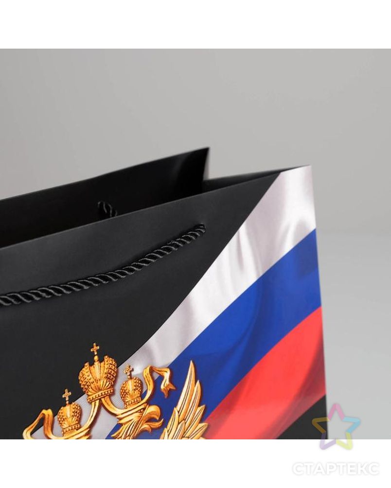 Пакет подарочный «Россия», 32 × 26 × 12 см   5288986 арт. СМЛ-131626-1-СМЛ0005307540 3