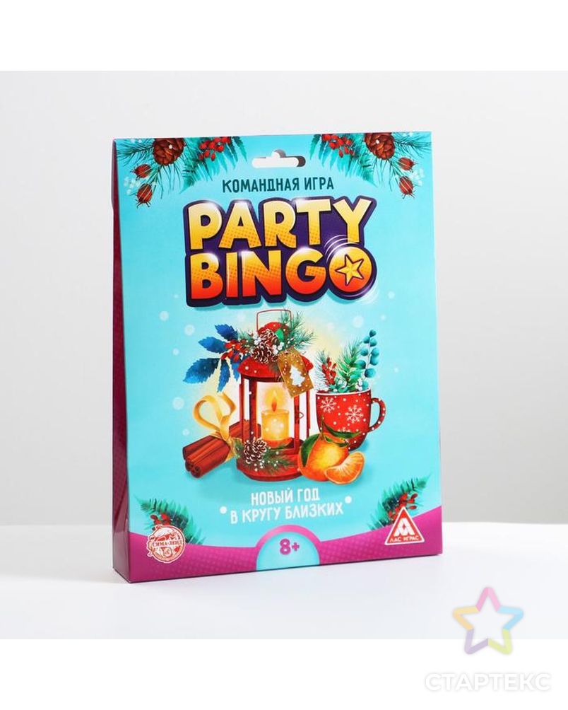 Командная игра "Party bingo. Новый год в кругу близких" 8+ арт. СМЛ-117424-1-СМЛ0005309124 6
