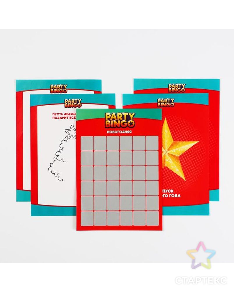 Командная игра "Party bingo. Новогодняя" 8+ арт. СМЛ-117425-1-СМЛ0005309125 2