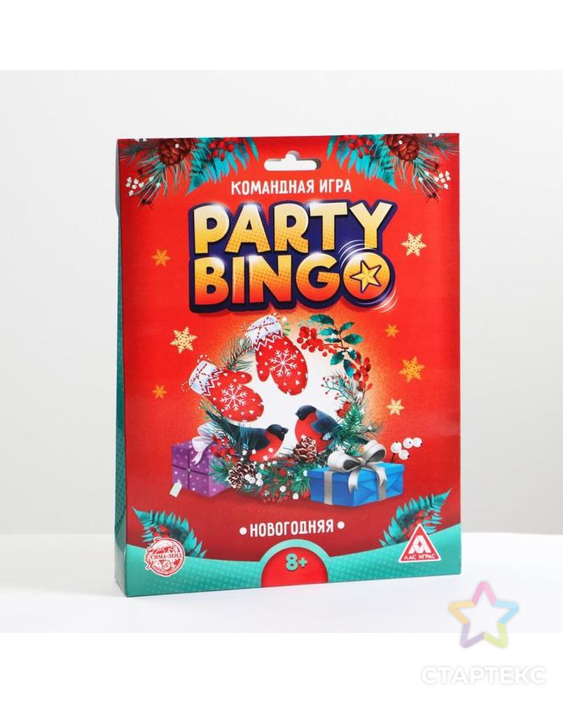 Командная игра "Party bingo. Новогодняя" 8+ арт. СМЛ-117425-1-СМЛ0005309125 6
