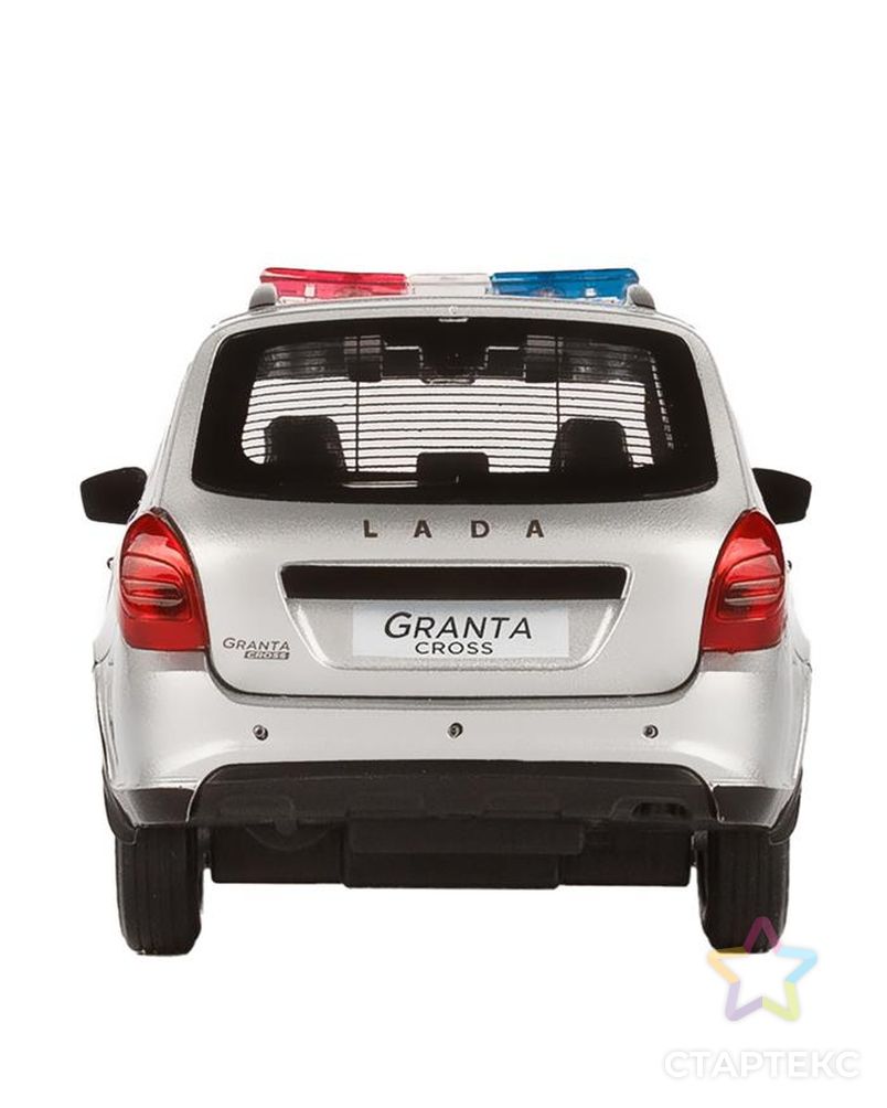 Машина металлическая «Lada Полиция» 1:24, цвет серебряный, открываются двери, капот и багажник, световые и звуковые эффекты арт. СМЛ-94678-1-СМЛ0005354106 7
