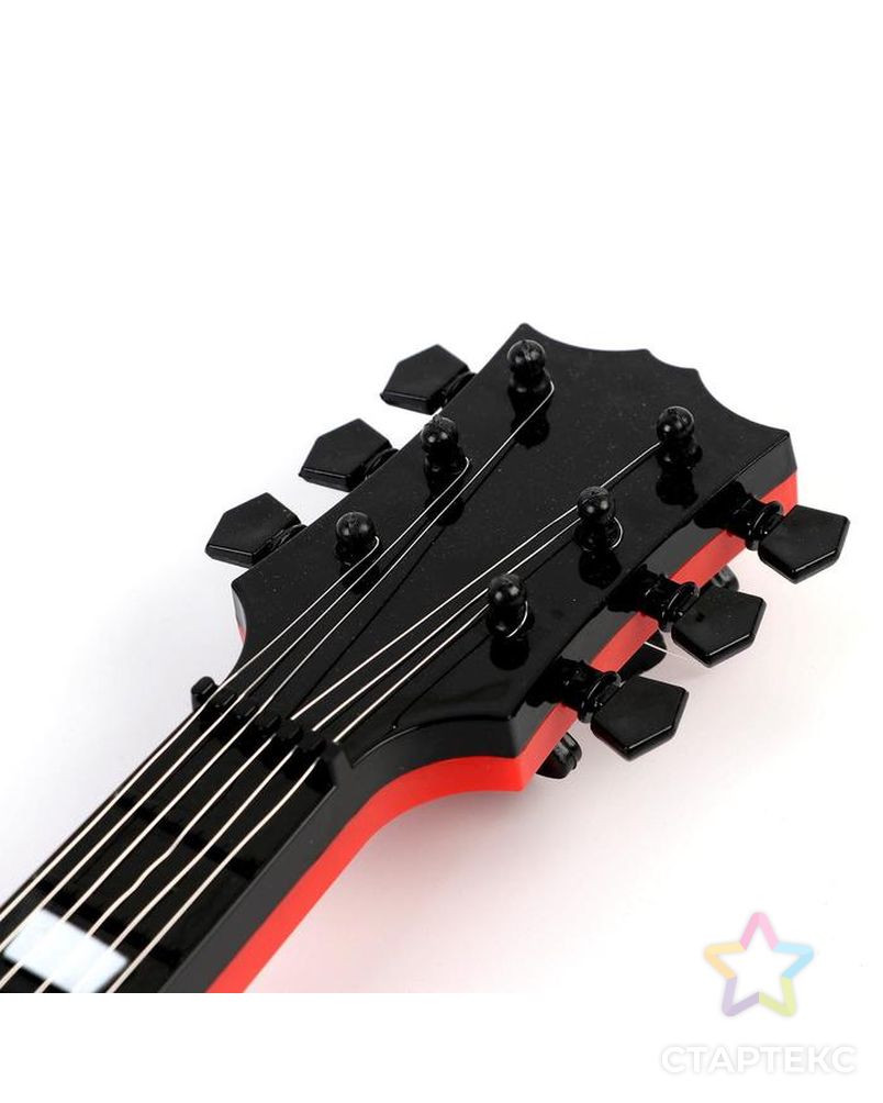 Игрушка музыкальная - гитара "Электро", световые и звуковые эффекты, работает от батареек арт. СМЛ-140639-1-СМЛ0005354640 2