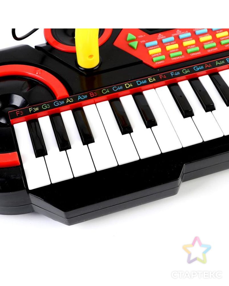 Синтезатор "Шоумэн", 37 клавиш, работает от батареек арт. СМЛ-140642-1-СМЛ0005354655 3