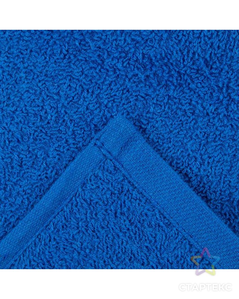 Полотенце махровое НИКА 04-040 50х80  см, синий, хлопок 100%, 280г/м2 арт. СМЛ-110186-2-СМЛ0005359875 3