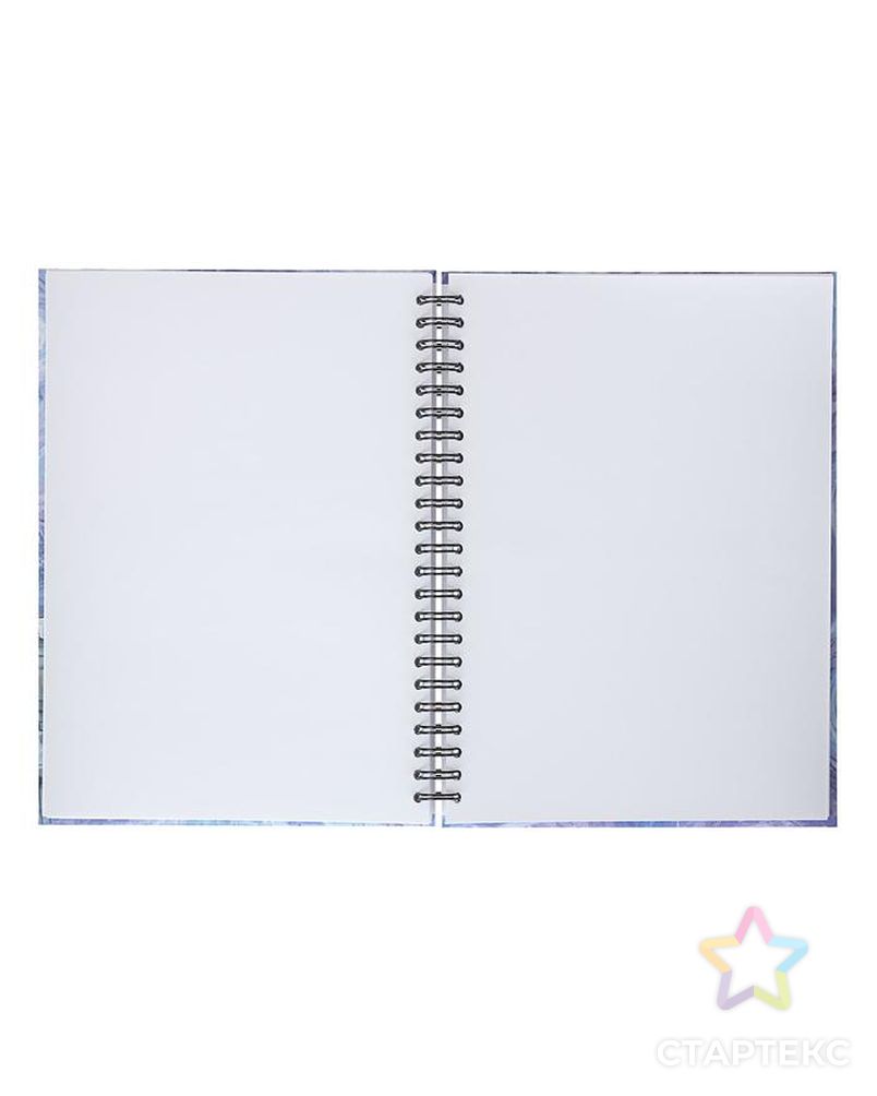 Блокнот-скетчбук А5+, 60 листов на гребне «Космоскетчи», твёрдая обложка, матовая ламинация, блок офсет 100 г/м2 арт. СМЛ-207600-1-СМЛ0005368430 5