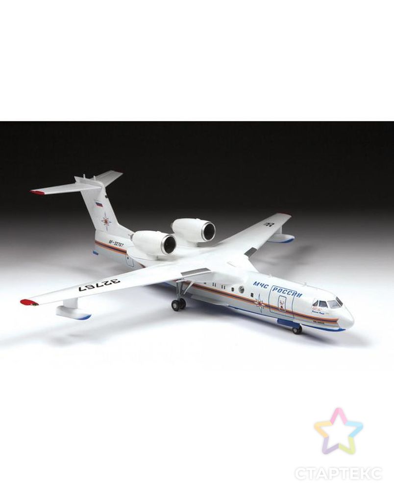 Сборная модель "Российский самолет-амфибия Бе-200ЧС" 7034 арт. СМЛ-105309-1-СМЛ0005381229 2