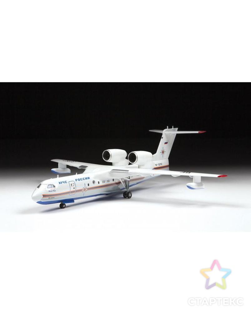 Сборная модель "Российский самолет-амфибия Бе-200ЧС" 7034 арт. СМЛ-105309-1-СМЛ0005381229 3