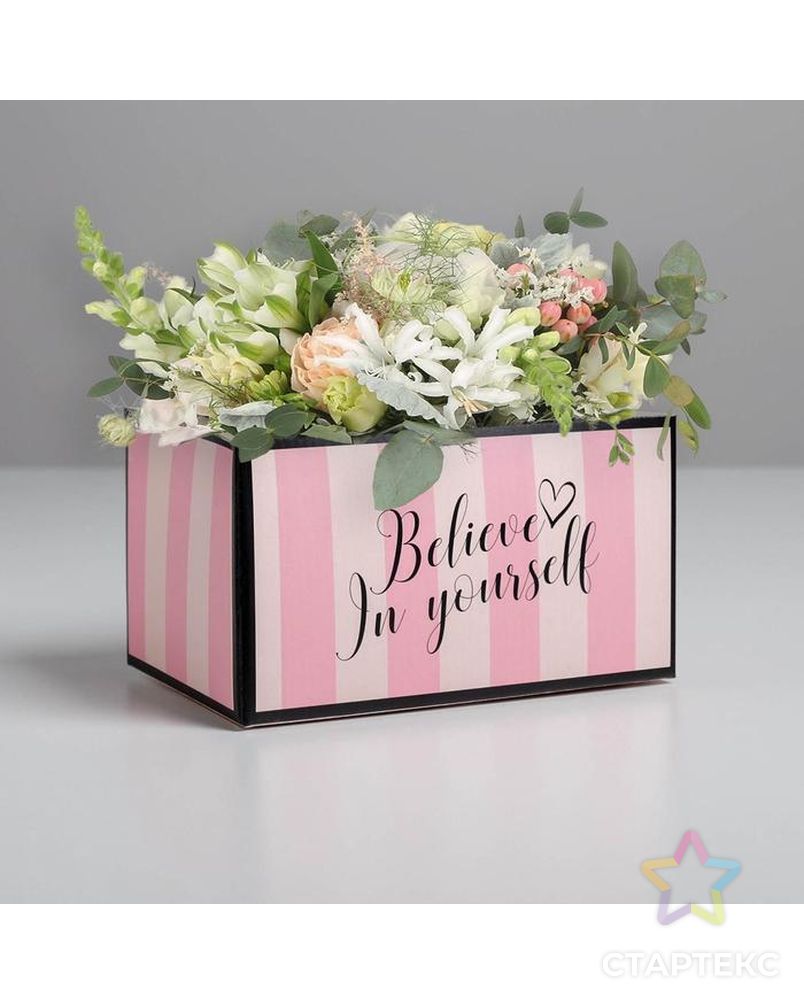 Складная коробка «Розовая», 12 × 17 × 10 см арт. СМЛ-130789-1-СМЛ0005386337 3