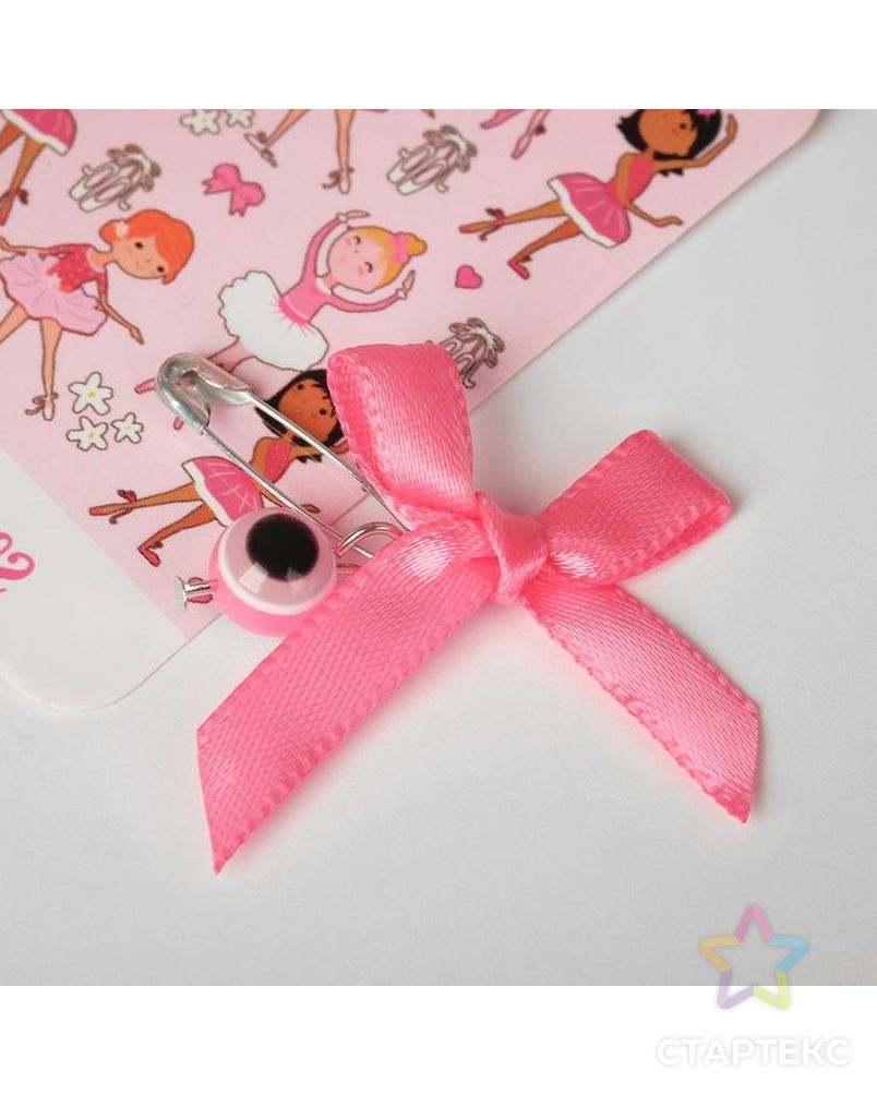 Булавка-оберег "Для дочки", цвет розовый арт. СМЛ-138464-1-СМЛ0005388034 2