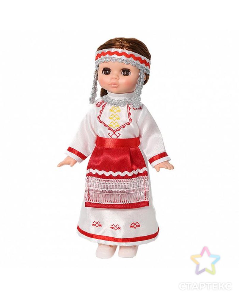 Кукла "Эля в чувашском костюме", 30,5 см В3225 арт. СМЛ-110614-1-СМЛ0005393376 1