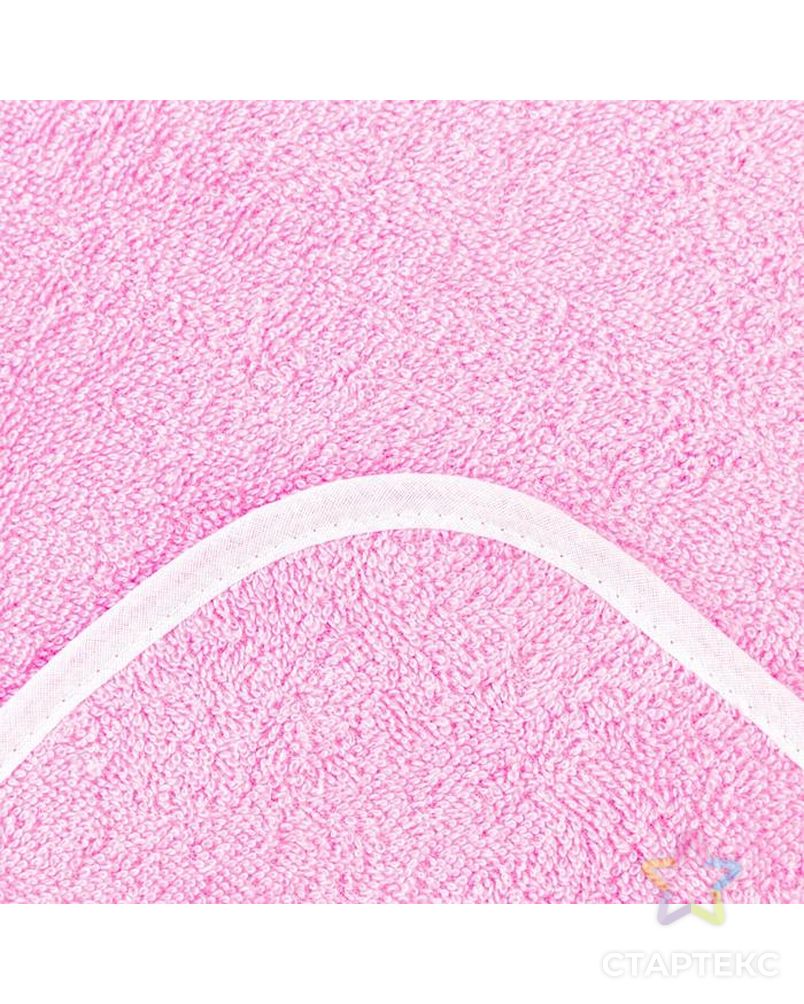 Махровое полотенце с уголком "Минни Маус", 75*75 см, хлопок 100% арт. СМЛ-149767-1-СМЛ0005397882 4