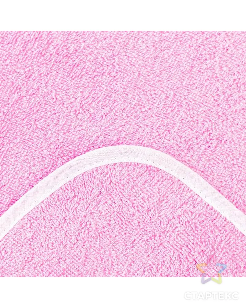 Махровое полотенце с уголком "Минни Маус", 75*75 см, хлопок 100% арт. СМЛ-149767-1-СМЛ0005397882 - рис. 4