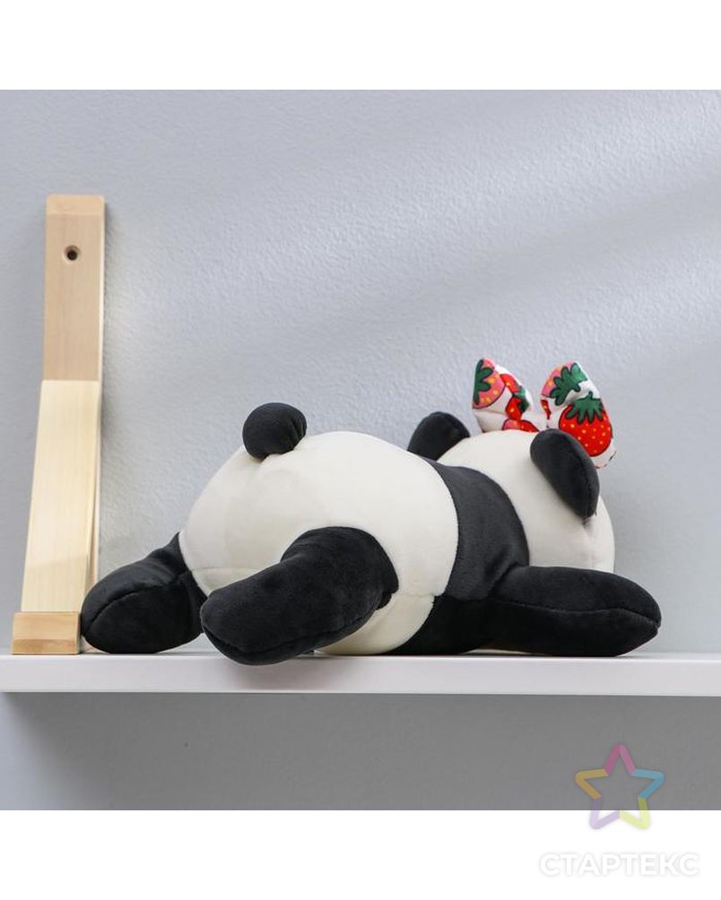 Мягкая игрушка "Панда с повязкой" цвет МИКС арт. СМЛ-133131-1-СМЛ0005415447 2