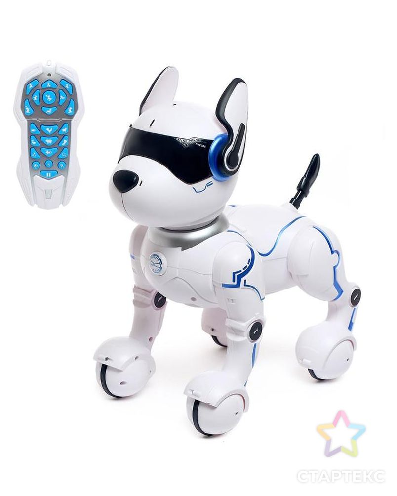 Робот - собака, радиоуправляемый "Фьючер", русское озвучивание, работает от аккумулятора арт. СМЛ-141817-1-СМЛ0005420909 1