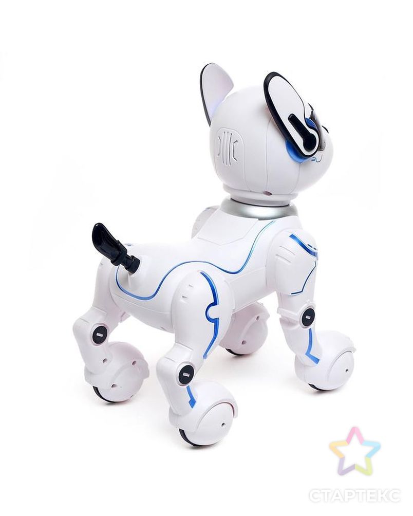 Робот - собака, радиоуправляемый "Фьючер", русское озвучивание, работает от аккумулятора арт. СМЛ-141817-1-СМЛ0005420909 3