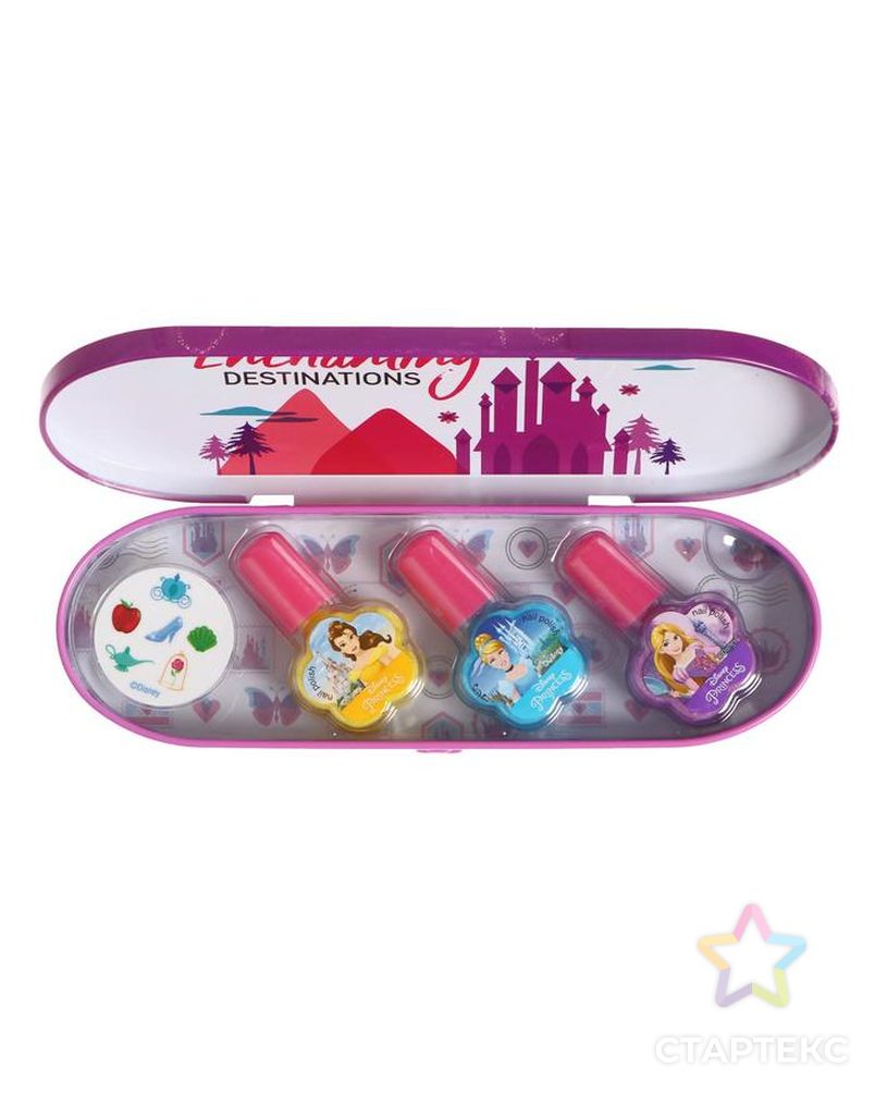 Игровой набор детской декоративной косметики для ногтей, в пенале маленький арт. СМЛ-115461-1-СМЛ0005425775 4