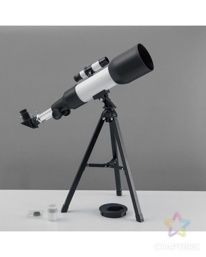 Телескоп настольный 90 кратного увеличения, бело-черный корпус арт. СМЛ-139808-1-СМЛ0005425894 1