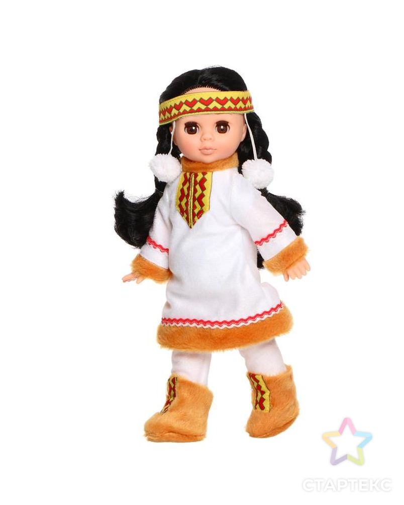 Кукла «Эля в костюме народов Севера», 30 см арт. СМЛ-116348-1-СМЛ0005429644 2