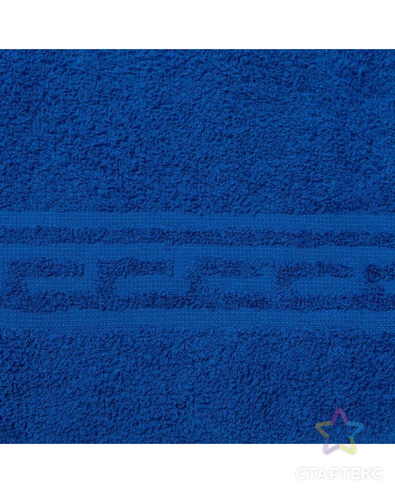 Полотенце махровое ГРЕЦИЯ 03-083 50х90 см,  тёмно-синий, хлопок 100%, 360г/м2 арт. СМЛ-35520-3-СМЛ0005450147 2