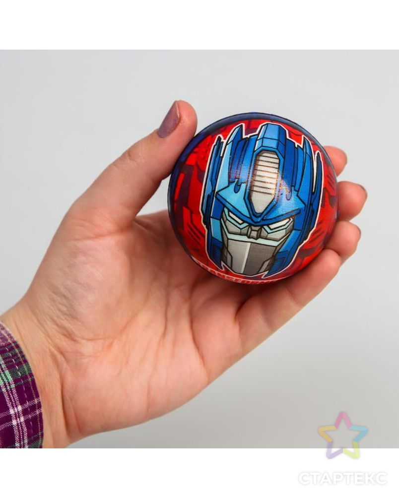 Мягкий мяч  "Трансформеры" Transformers 6,3см, микс арт. СМЛ-146440-1-СМЛ0005450219 4