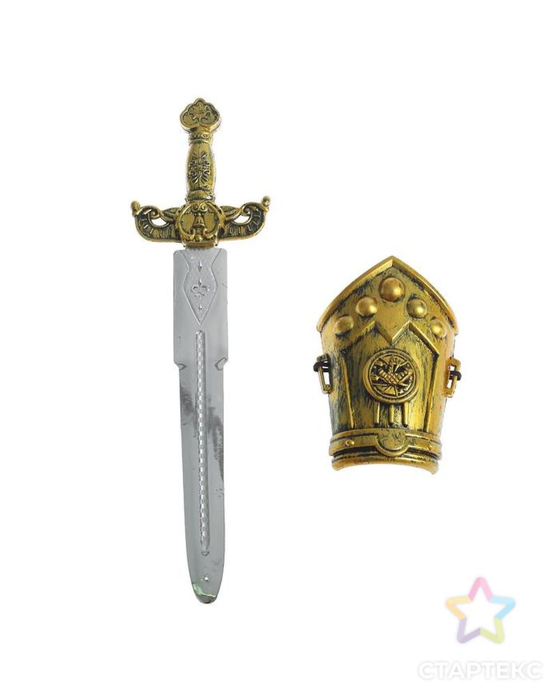 Набор богатыря маленький: меч, нарукавник арт. СМЛ-151440-1-СМЛ0005459995 1