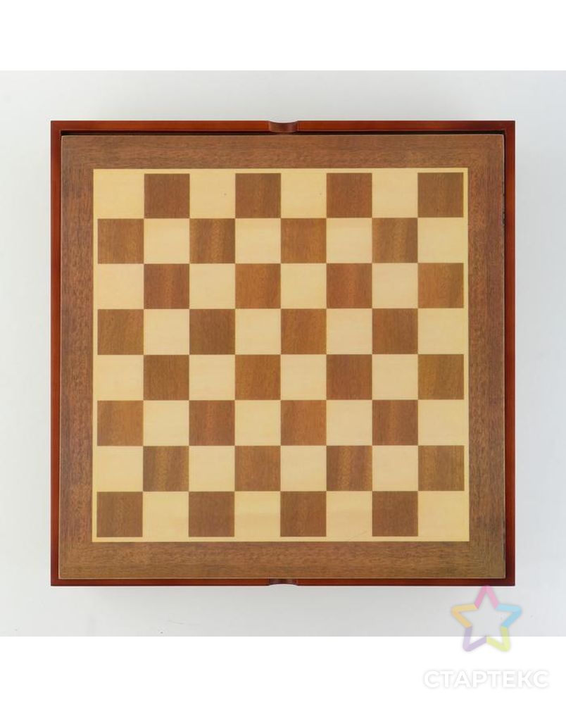 Шахматы сувенирные "Морское сражение" (доска 36х36х6 см, h=8 см, h=6.5 см) арт. СМЛ-139500-1-СМЛ0005467849