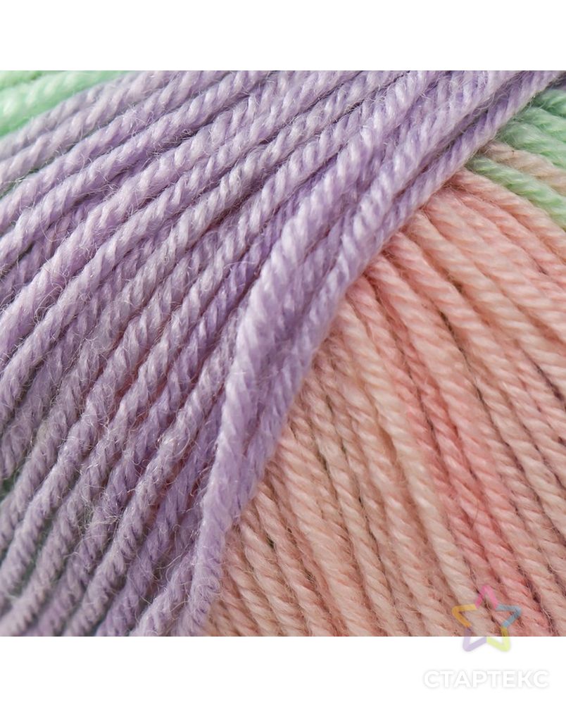 Пряжа "Baby Wool Batik" 40%шерсть, 40%акрил, 20%бамбук, 175 м/50гр (3563) арт. СМЛ-28708-10-СМЛ0005467993