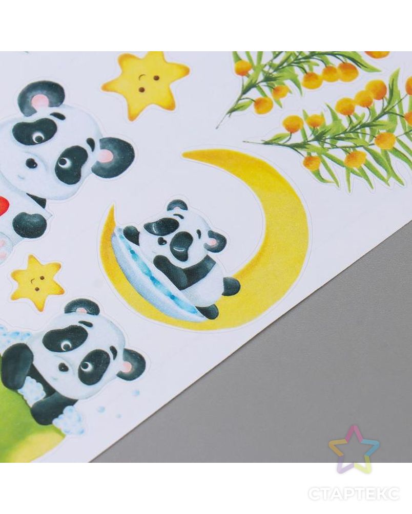 Набор стикеров "My little panda boy" арт. СМЛ-133002-1-СМЛ0005490579 2