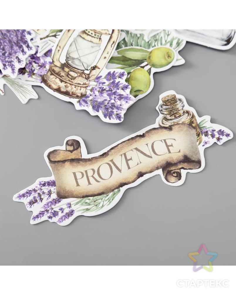 Набор высечек "Lavender provence" 54 шт арт. СМЛ-155730-1-СМЛ0005490625 2