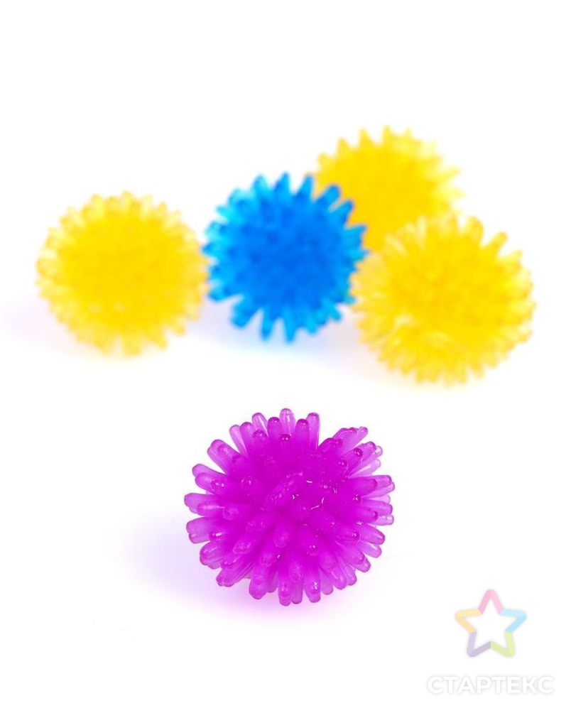 Развивающие мячики для пальчиков, 5 шт арт. СМЛ-147500-1-СМЛ0005491430 2