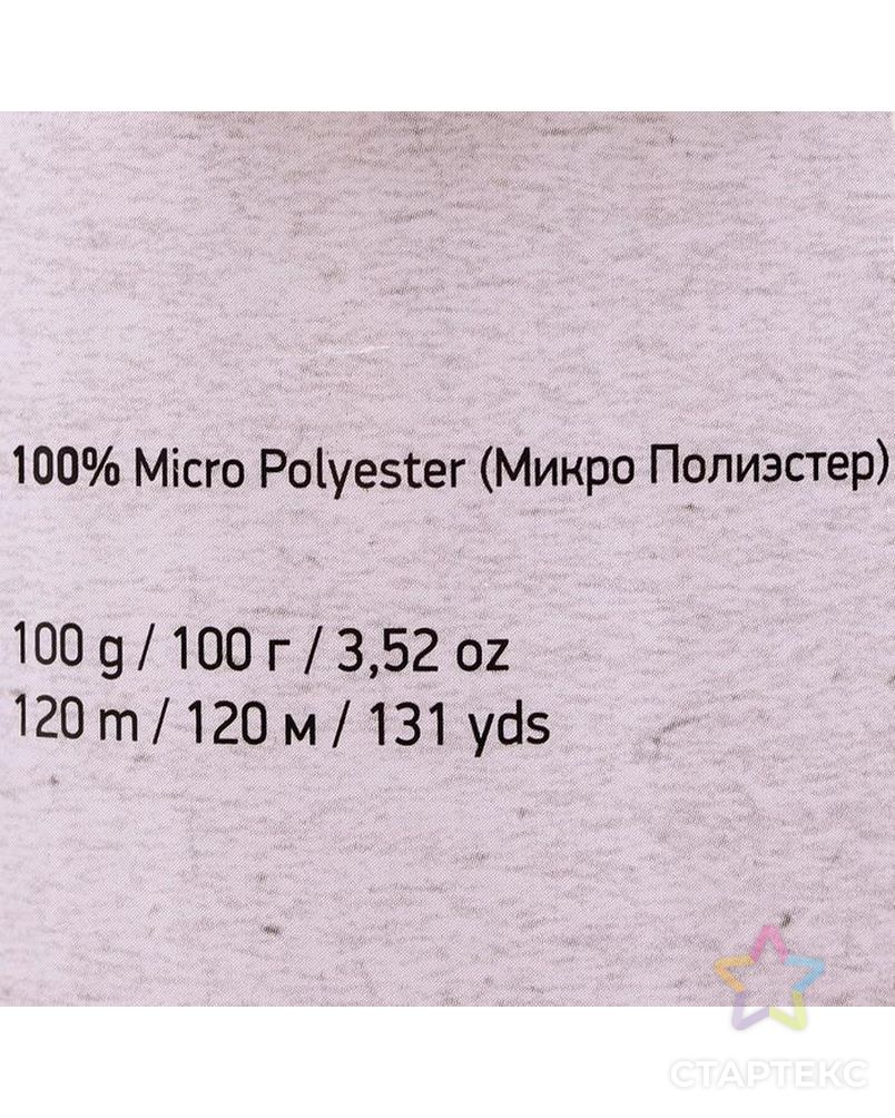 Пряжа "Dolce" 100% микрополиэстер 120м/100гр (750 нежно розовый) арт. СМЛ-20326-33-СМЛ0005498055 4