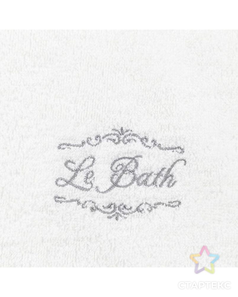 Набор полотенец "Le Bath" 30х60 см-2 шт, 100% хлопок, 340г/м2 арт. СМЛ-131848-1-СМЛ0005504005 2